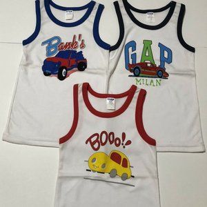 Lot Of 3 Kids Fashion Toddlers MGM Sleeveless Top